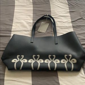 Max Mara Navy Tote